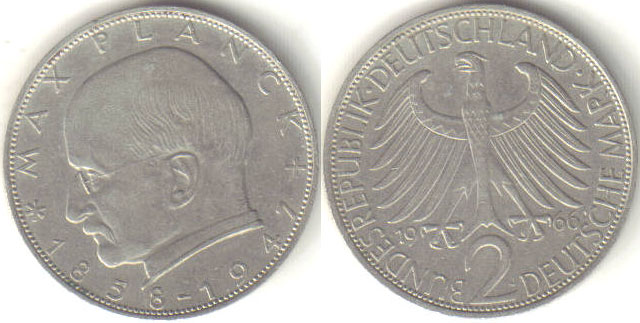 1966 J Germany 2 Mark A001824